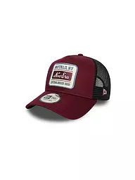 NEW ERA | Kappe PATCH TRUCKER | dunkelrot