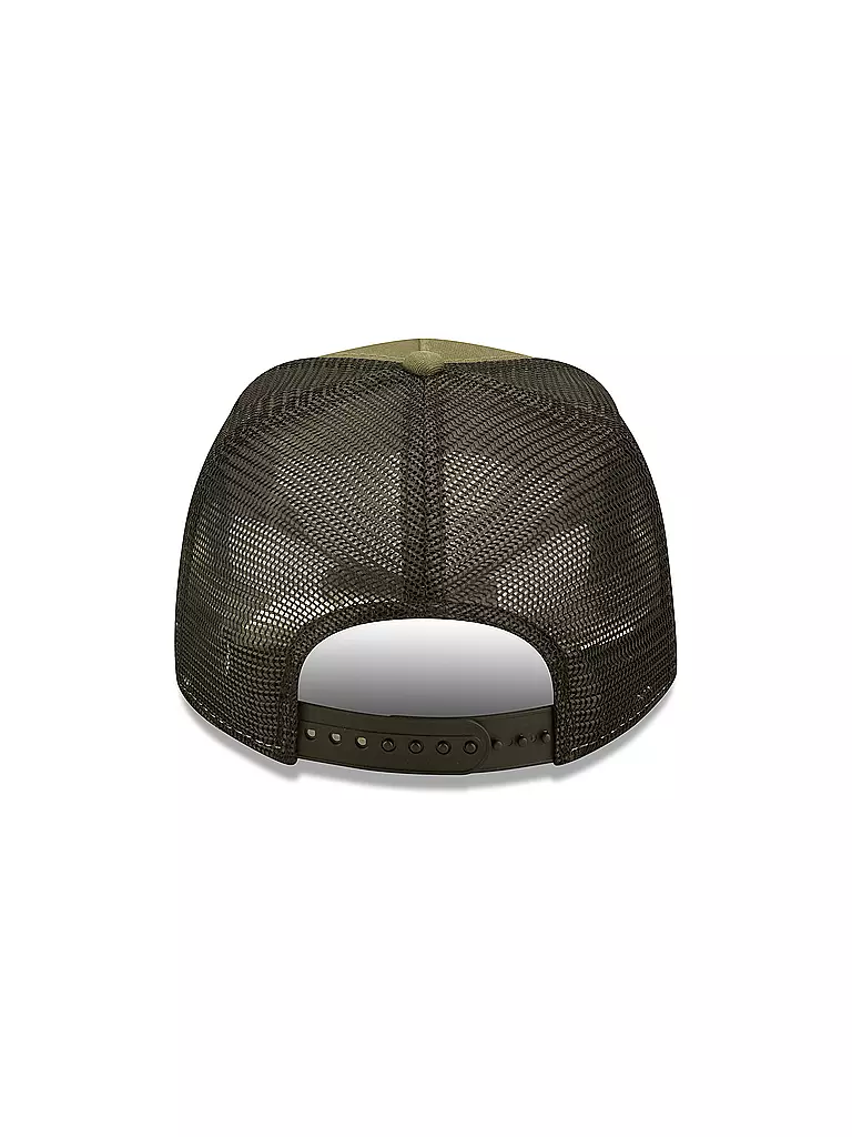 NEW ERA | Kappe STATE PATCH TRUCKER | olive