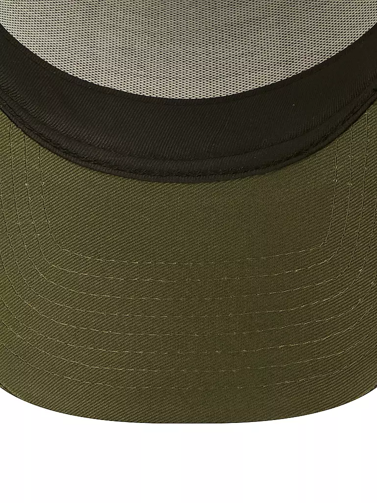 NEW ERA | Kappe STATE PATCH TRUCKER | olive