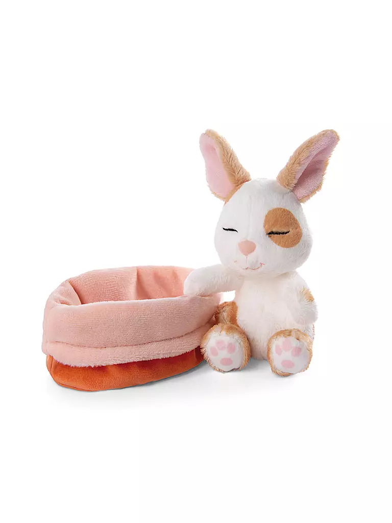 NICI | Plüschtier - Hase karamell gepunktet 12cm | rosa