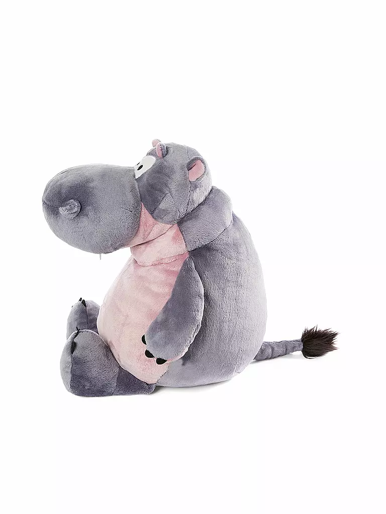 NICI | Plüschtier - Nilpferd DJ Nilbert 50cm Schlenker | grau