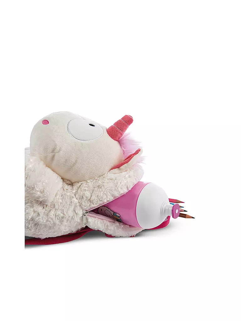 NICI | Rucksack Einhorn Theodor mit Schneeanzug | creme