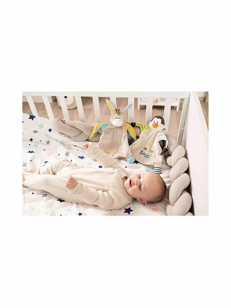 NICI | Schmusetuch - Lamm - 24 Stunden Job | creme