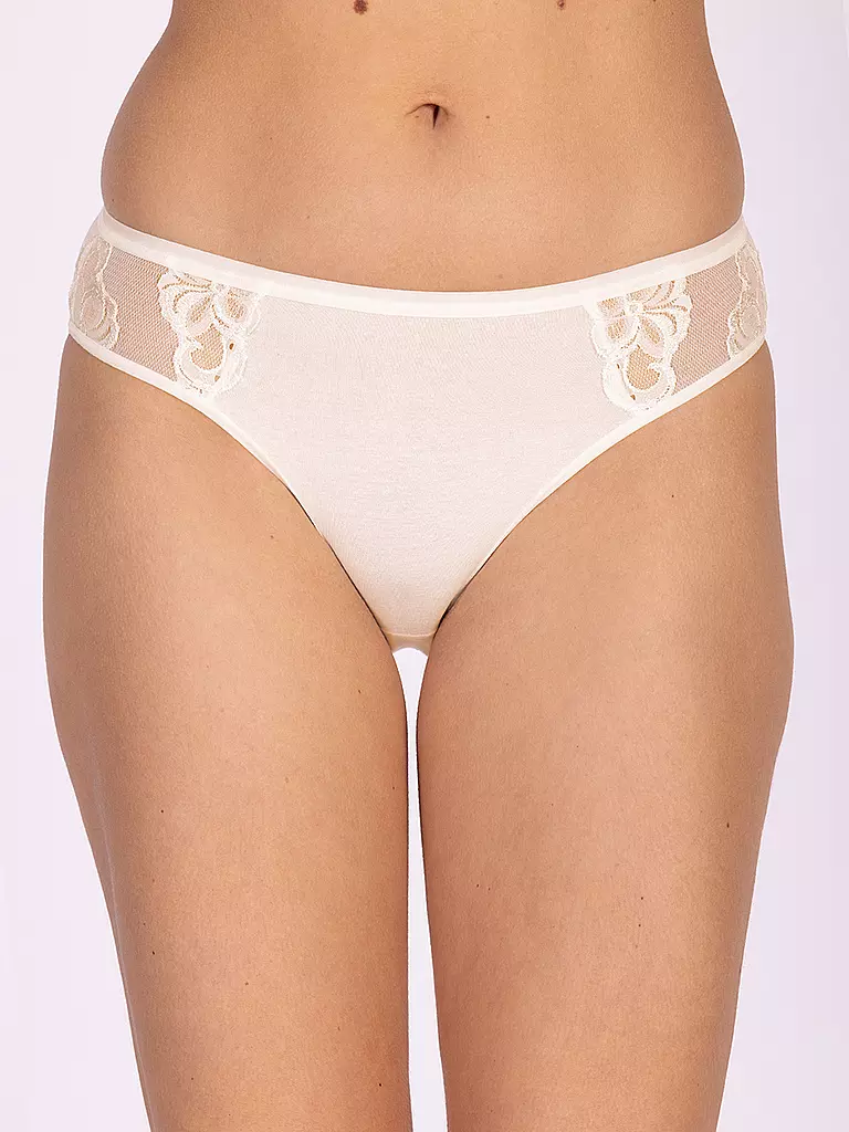 NINA VON C | Slip mit Spitze Champagner | creme