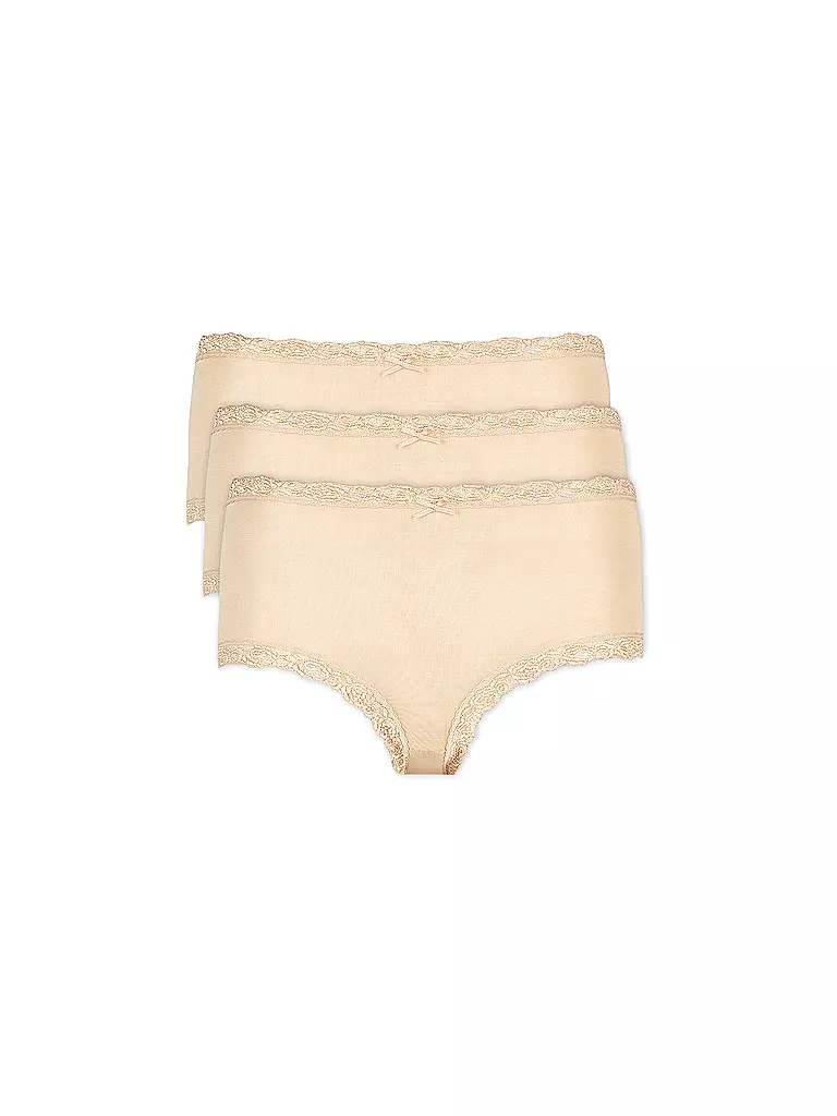 NINA VON C | Taillenslip 3er-Pkg. nude | beige