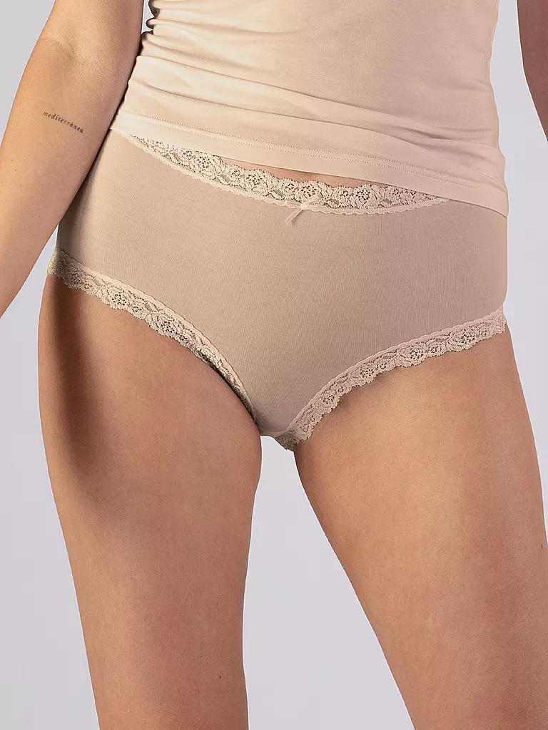 NINA VON C | Taillenslip 3er-Pkg. nude | beige