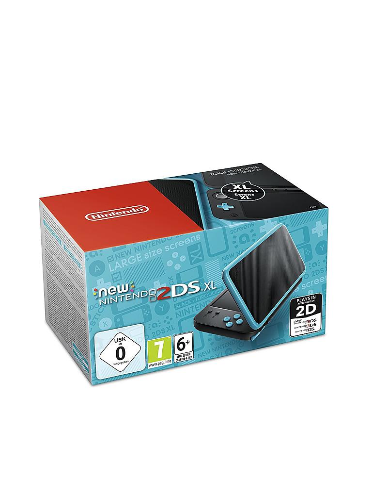 Wie Viel Kostet Ein Nintendo 3ds Bei Saturn NINTENDO 3DS New Nintendo 2DS XL Konsole (schwarz/türkis) keine Farbe