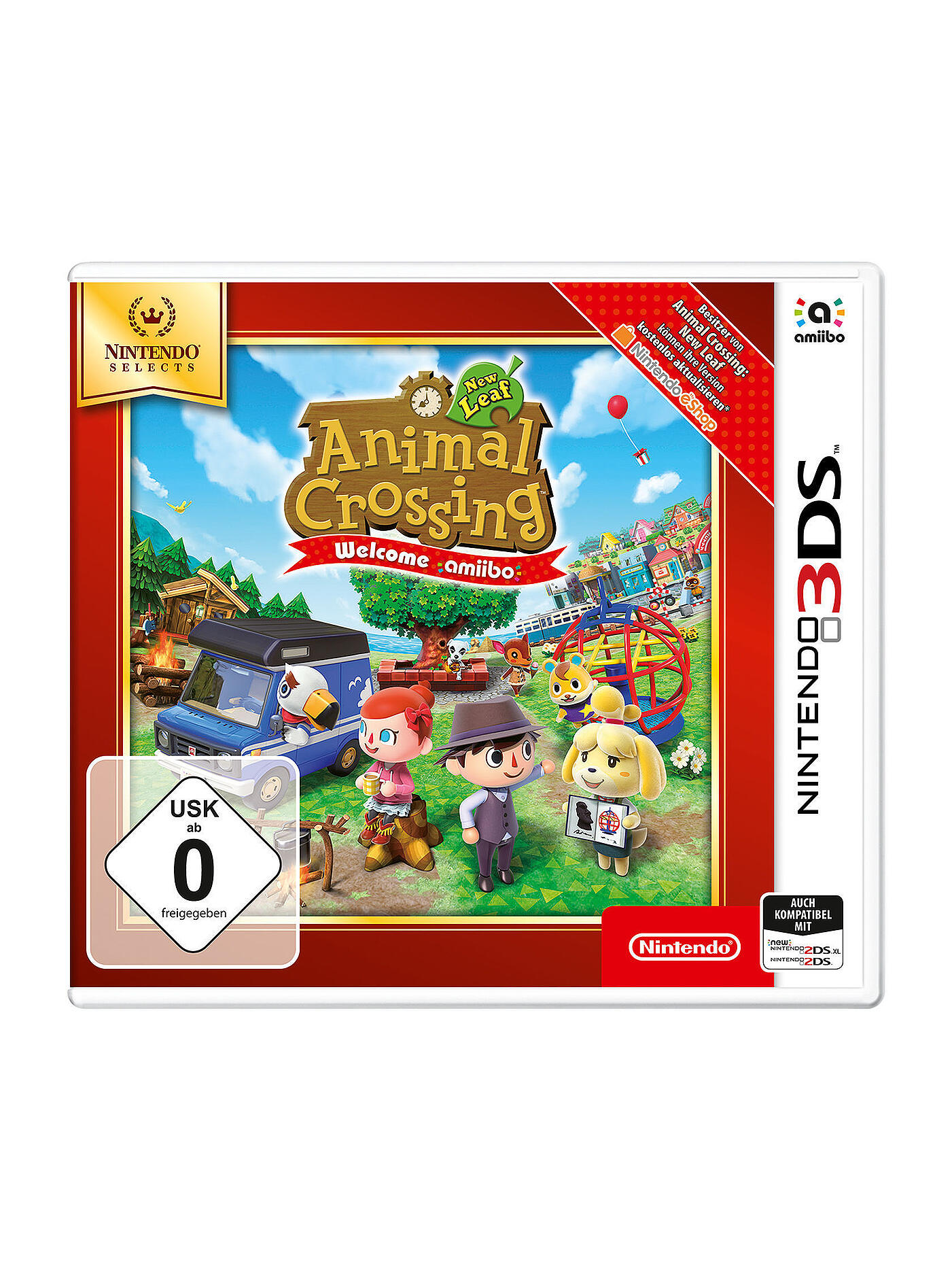 NINTENDO 3DS | Nintendo Selects - Animal Crossing - New Leaf - Welcome amiibo | 