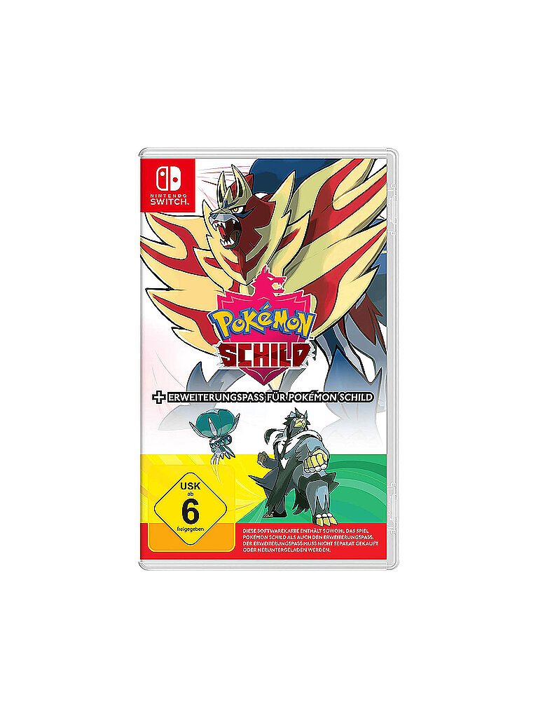 NINTENDO SWITCH Pokemon Schild inkl Erweiterungspass