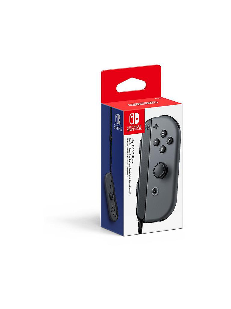 NINTENDO SWITCH JoyCon (R) Grau transparent