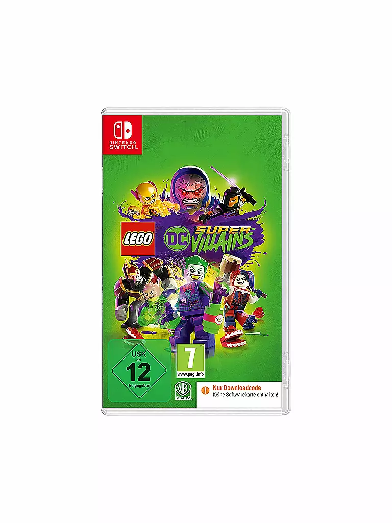 NINTENDO SWITCH | LEGO DC Super-Villains (Code in a Box) | keine Farbe