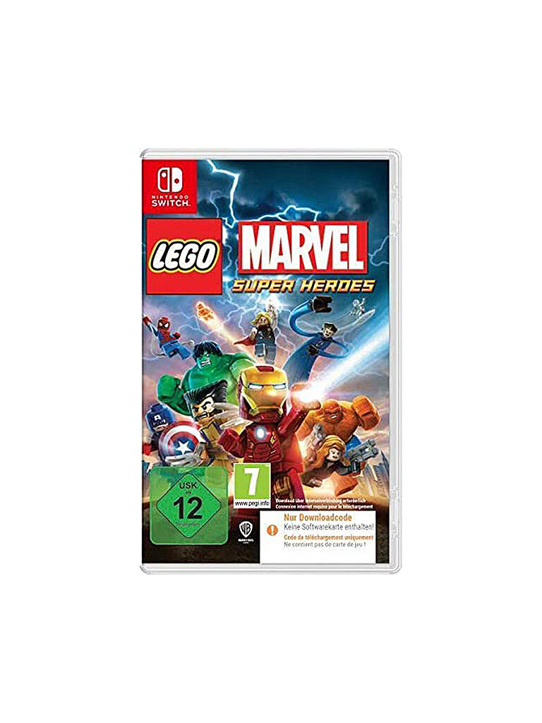 NINTENDO SWITCH | LEGO Marvel Super Heroes (Code in a Box) | keine Farbe
