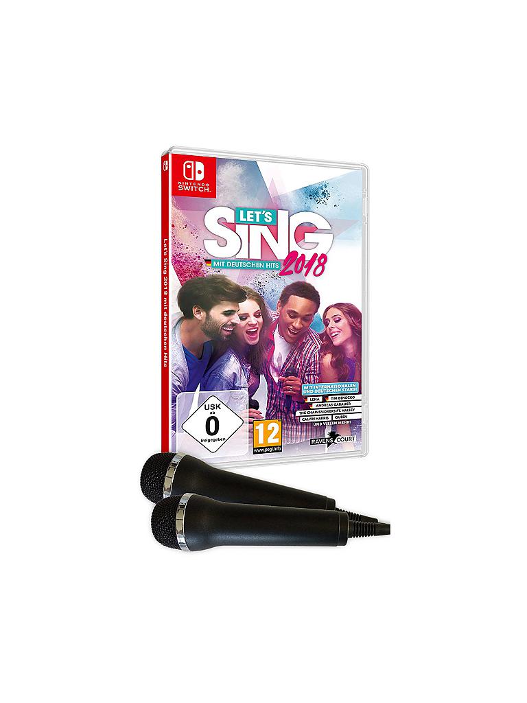 NINTENDO SWITCH | Let's Sing 2018 mit Deutschen Hits und 2 Micros | keine Farbe