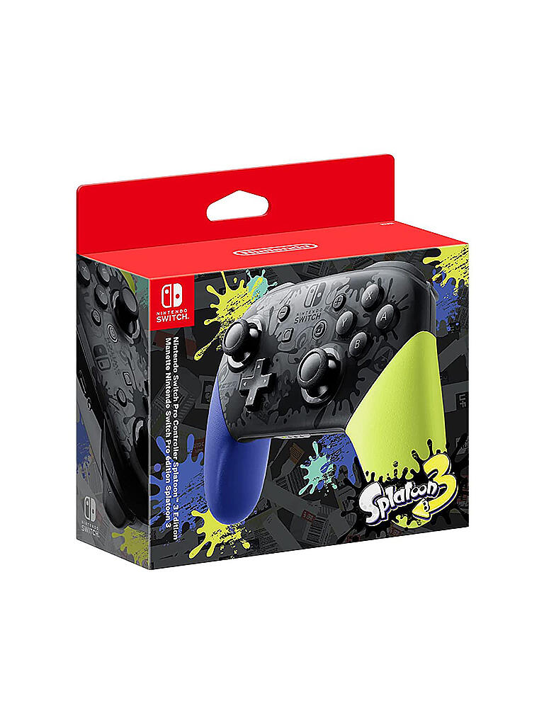 NINTENDO SWITCH | Pro Controller Splatoon 3-Edition | keine Farbe