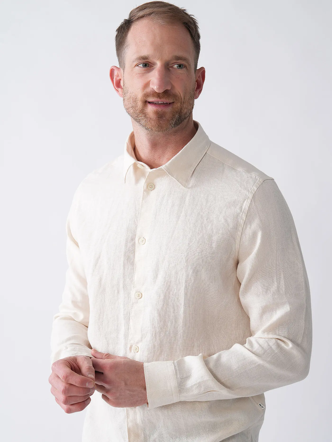 NN.07 | Leinenhemd ENZO | creme