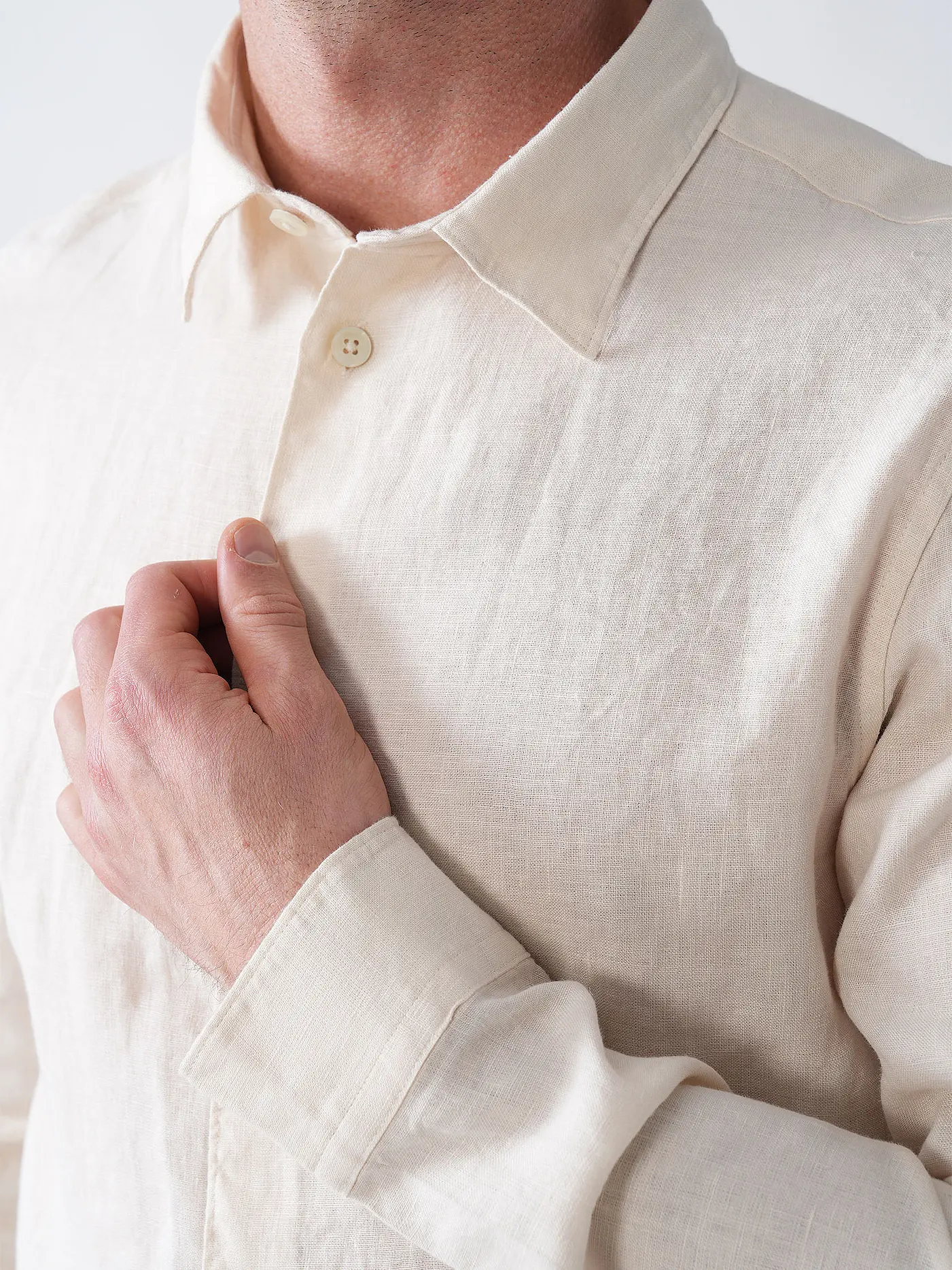 NN.07 | Leinenhemd ENZO | creme
