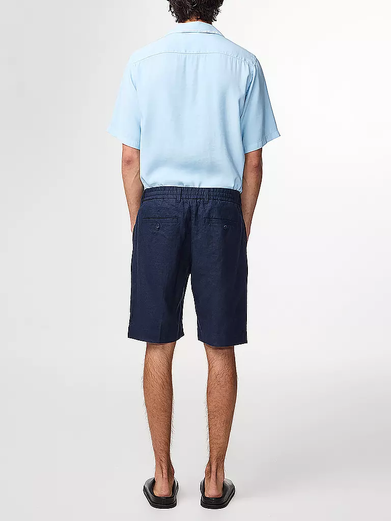 NN.07 | Leinenshorts BILLIE | blau