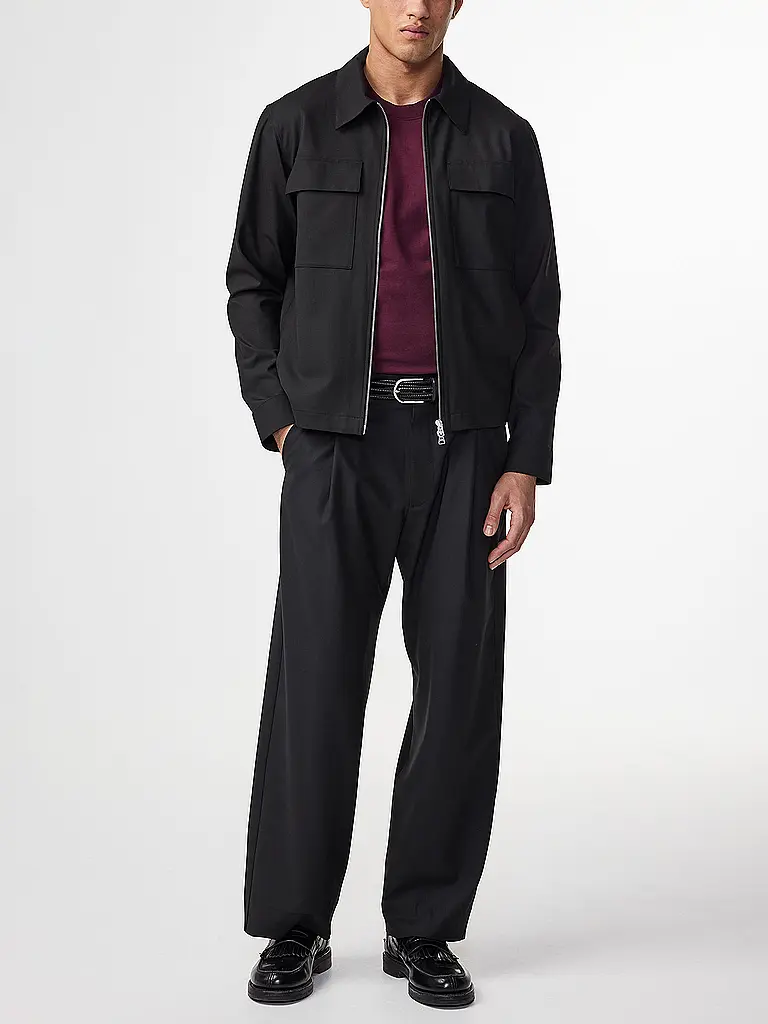 NN.07 | Overshirt ALBAN 1088 | schwarz