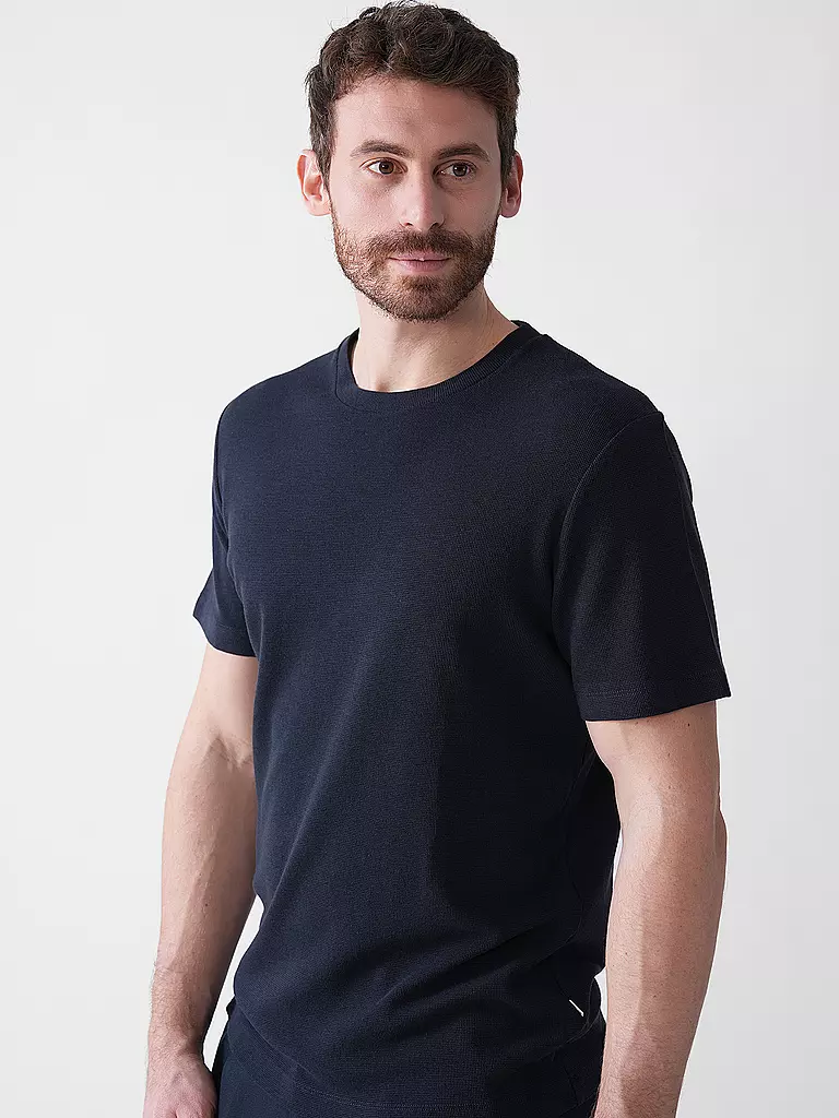 NN.07 | T-Shirt CLIVE | dunkelblau