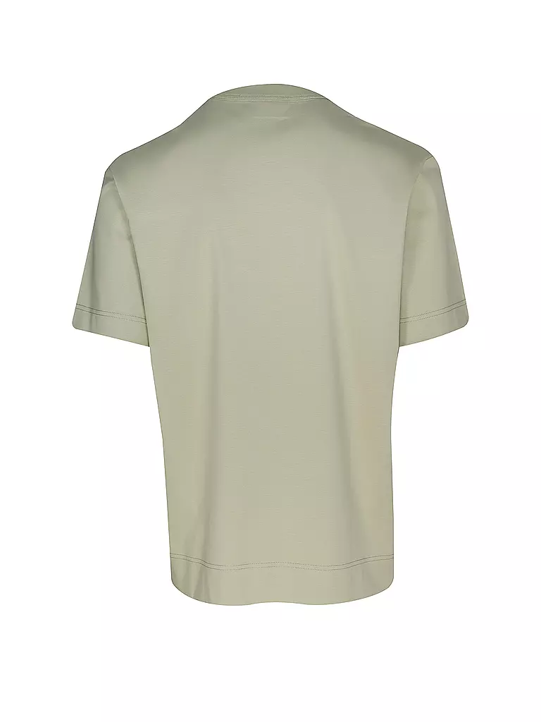 NN.07 | T-Shirt PEDRO EMB  | hellgrün