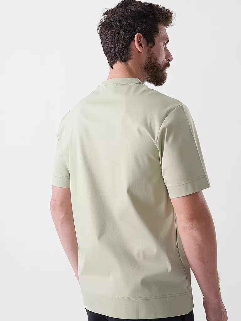 NN.07 | T-Shirt PEDRO EMB | hellblau