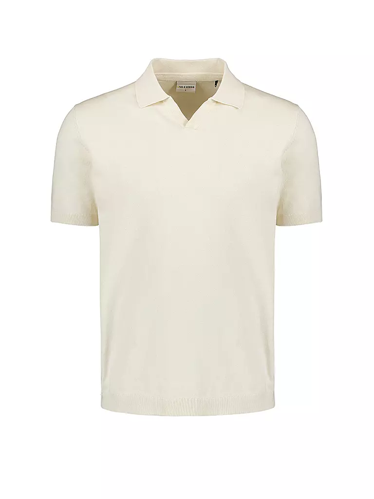 NO EXCESS | Poloshirt  | weiss