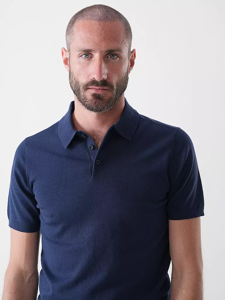 NO EXCESS | Poloshirt | hellbraun