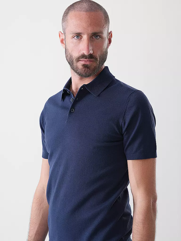 NO EXCESS | Poloshirt | hellbraun