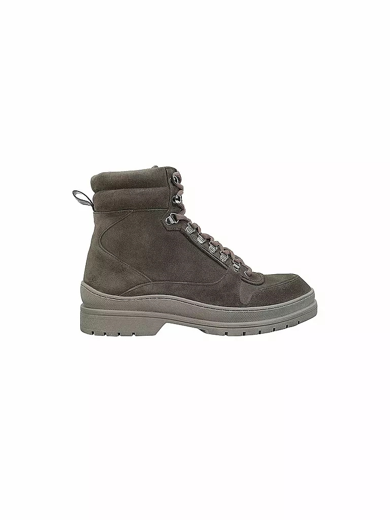 NOBRAND | Lederboots MEGEVE | grau