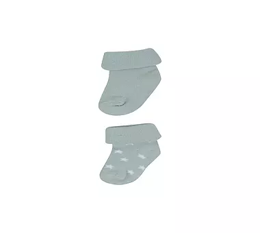 NOPPIES Baby Socken 2-er Pkg LEVI STAR mint