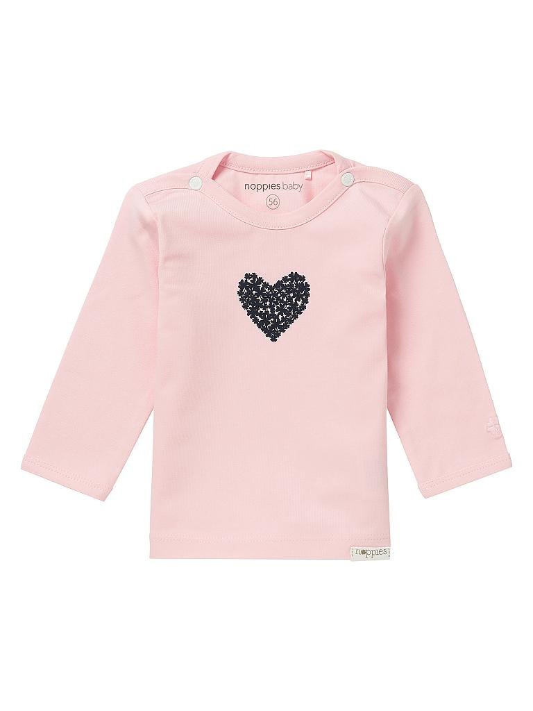 NOPPIES Mädchen BabyLangarmshirt "Natick" rosa 44