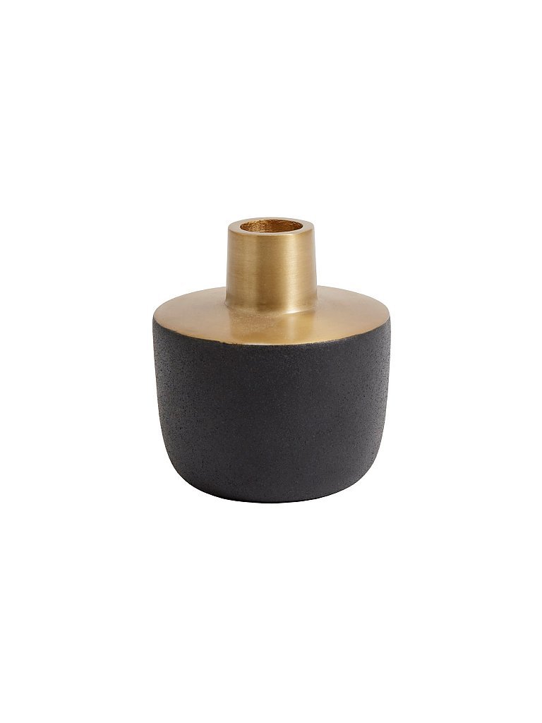 NORDAL Kerzenhalter L Chub schwarz