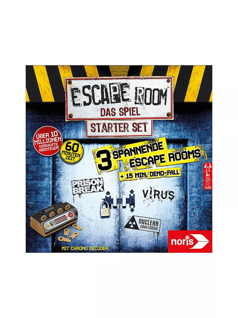 NORIS | Escape Room Starter Set | keine Farbe