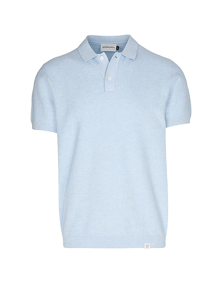 NOWADAYS Poloshirt  hellblau | S