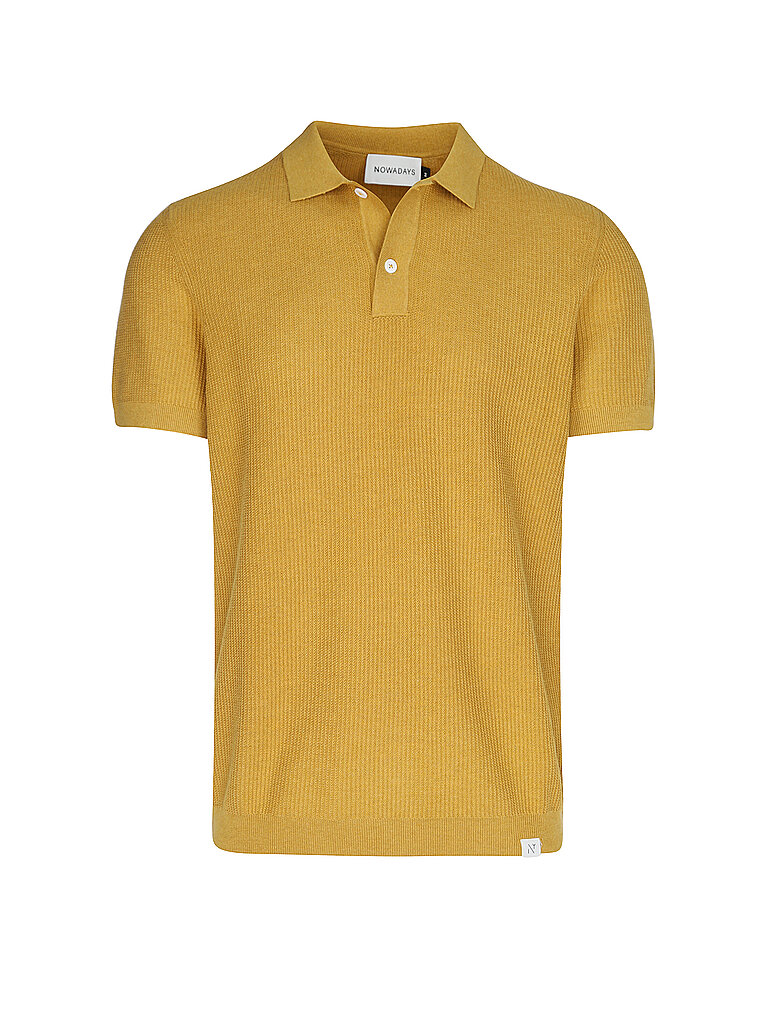 NOWADAYS Poloshirt  gelb | XXL