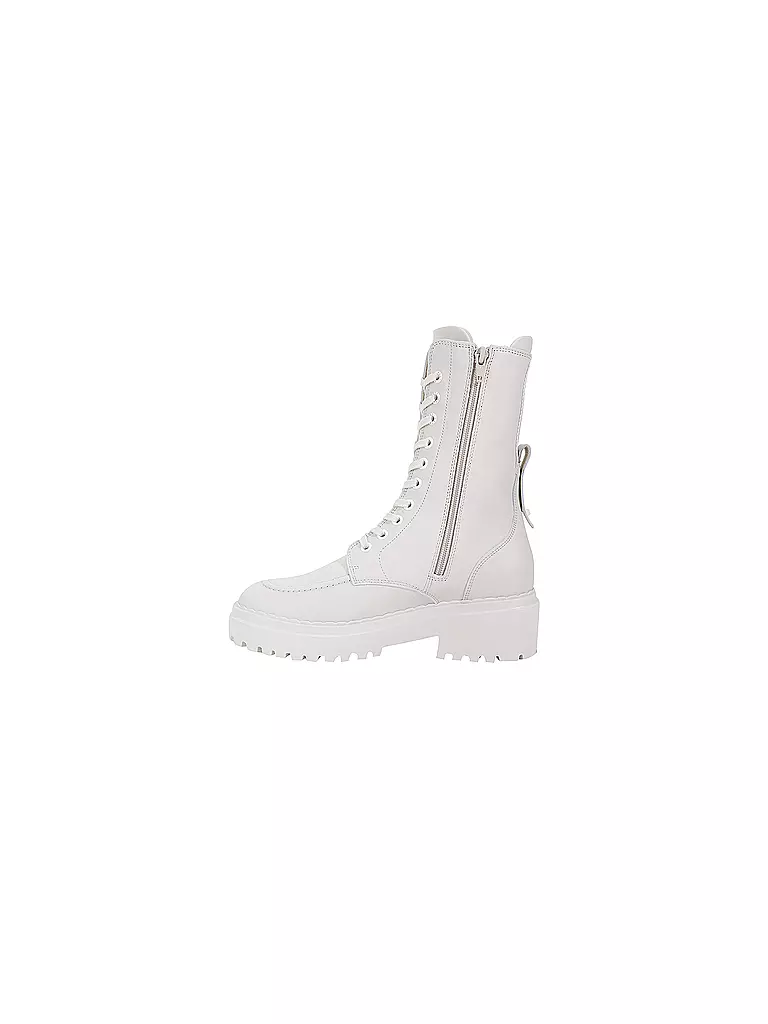 NUBIKK | Schnürboots Fae Aubine  | creme