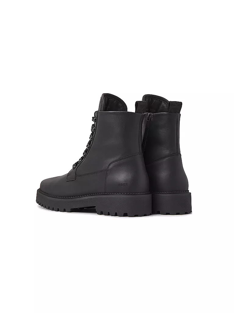 NUBIKK | Schnürboots Logan Harbor | schwarz