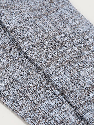 NUDIE JEANS | Socken RASMUSSON blue melange