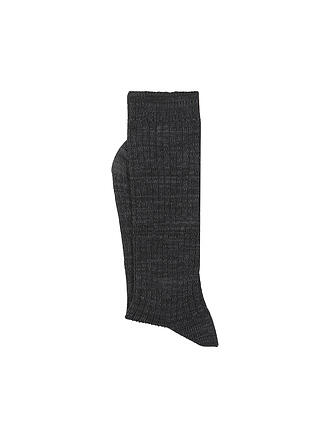 NUDIE JEANS | Socken RASMUSSON dark grey