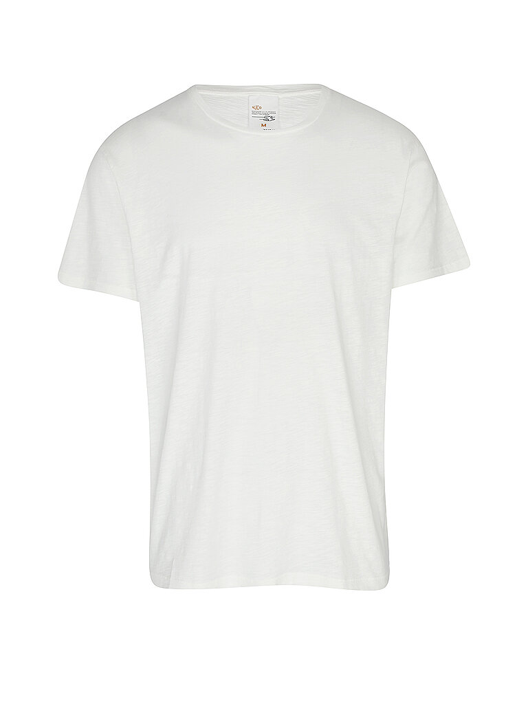 NUDIE JEANS T-Shirt ROFFE weiss | L