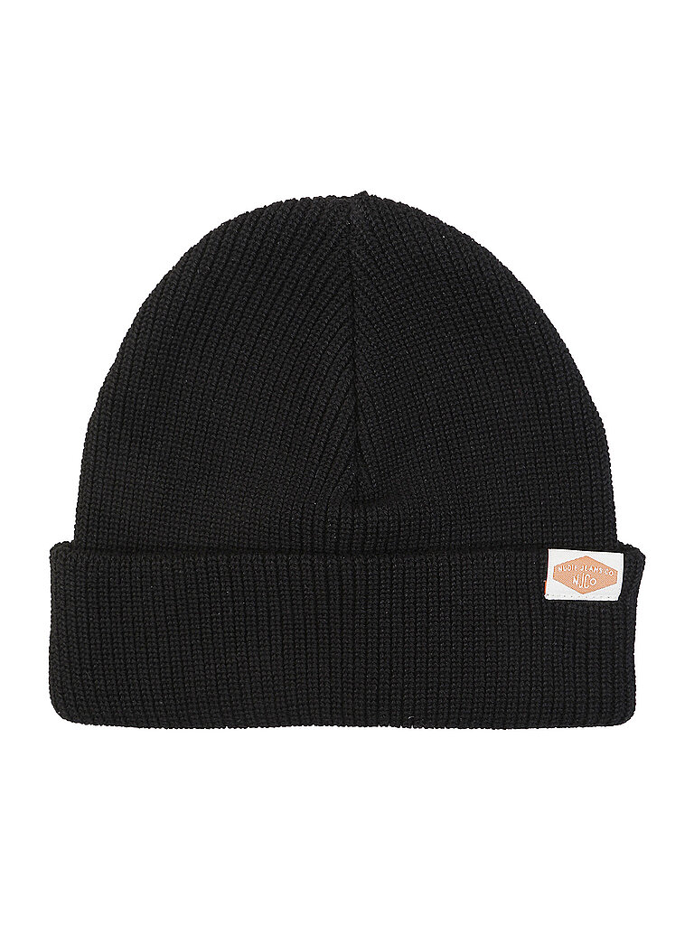 NUDIE JEANS Mütze - Haube  schwarz