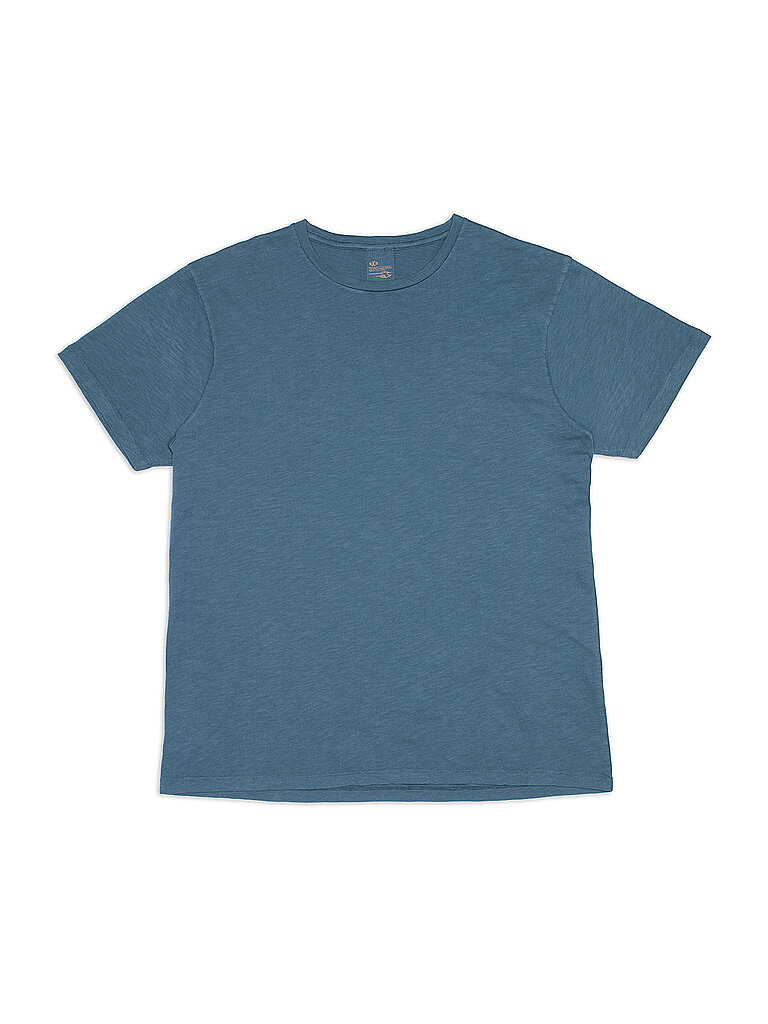 NUDIE JEANS T-Shirt ROFFE blau | XL
