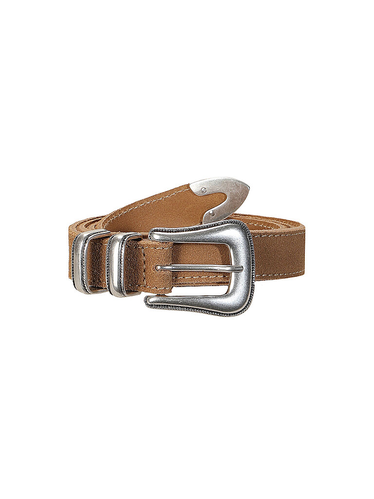NUDIE JEANS Ledergürtel WESTERN braun | 85