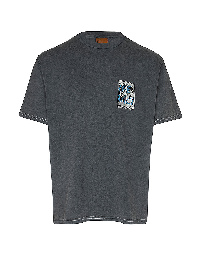 T-Shirt Nudie Jeans Koffe LifeTracks III