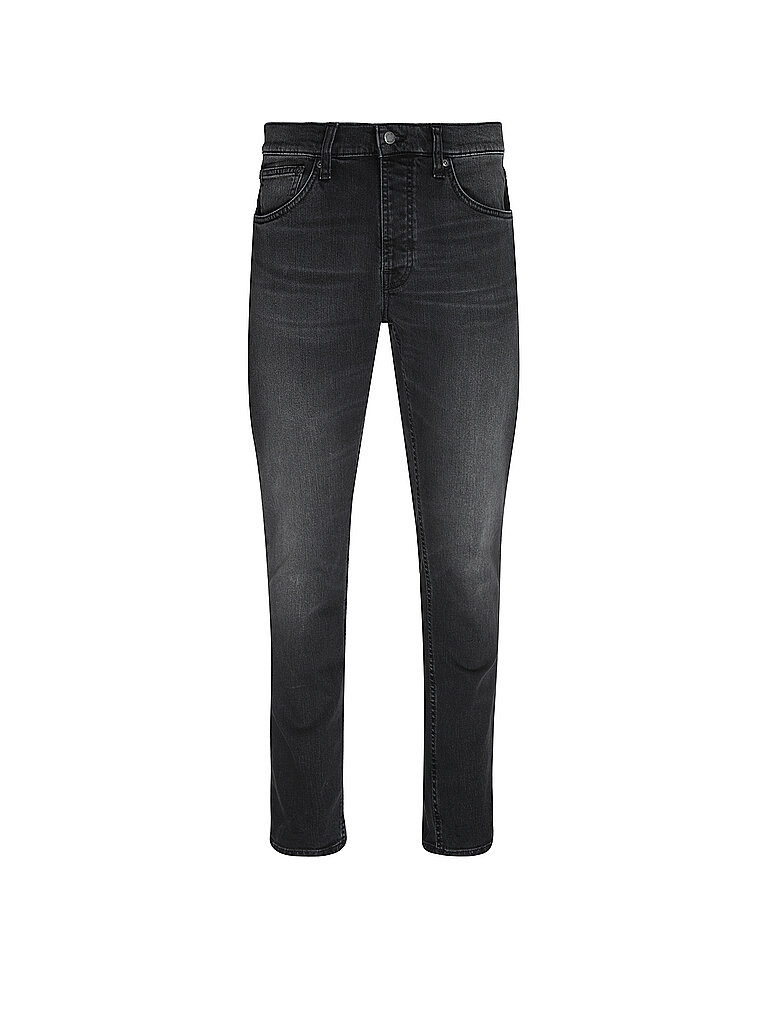 NUDIE JEANS Jeans Straight Fit SOLID OLLIE schwarz | 31/L30
