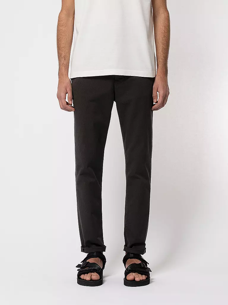 NUDIE JEANS | Chino Easy Alvin | schwarz