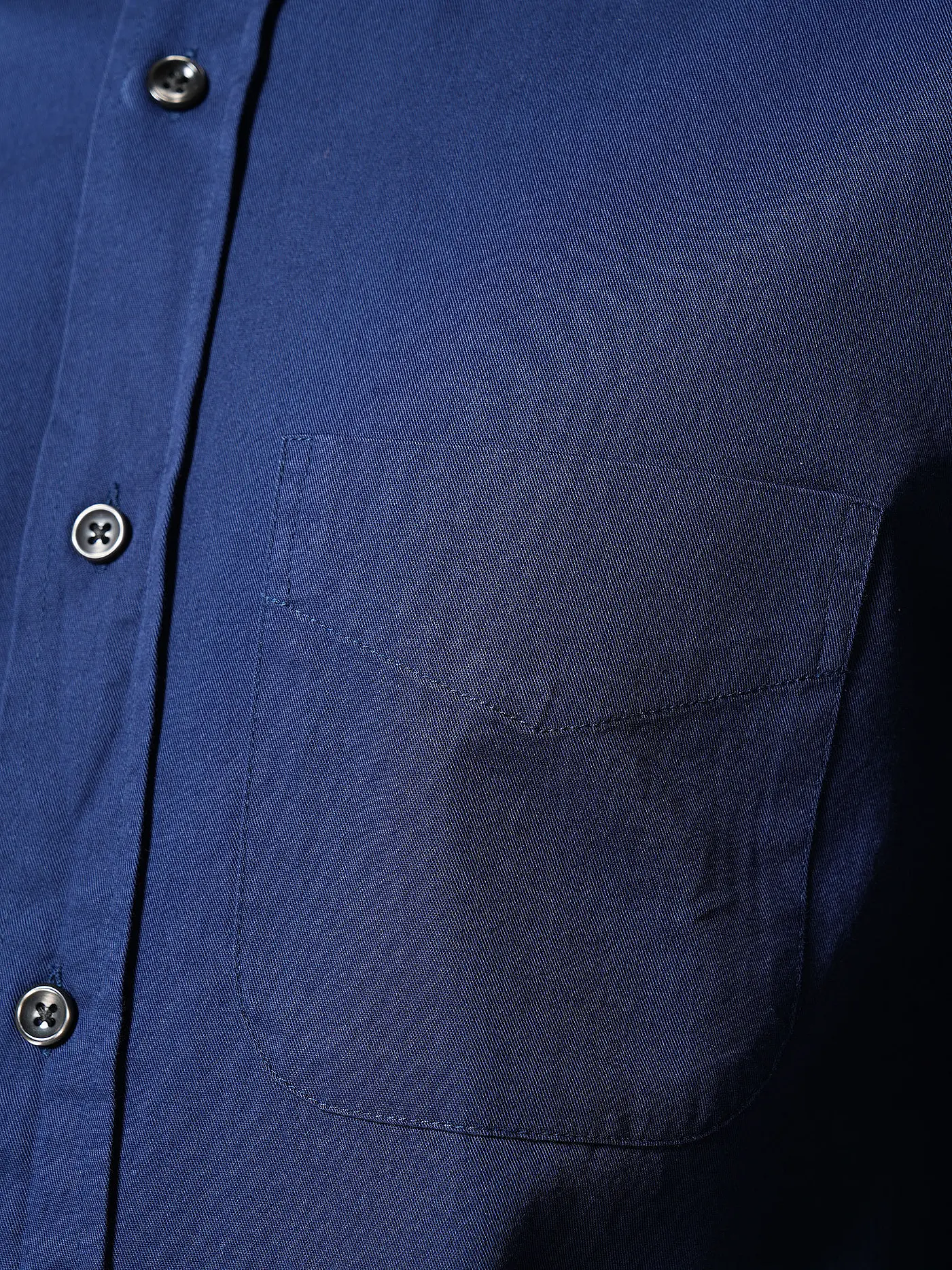 NUDIE JEANS | Hemd Regular Fit JOHN | blau