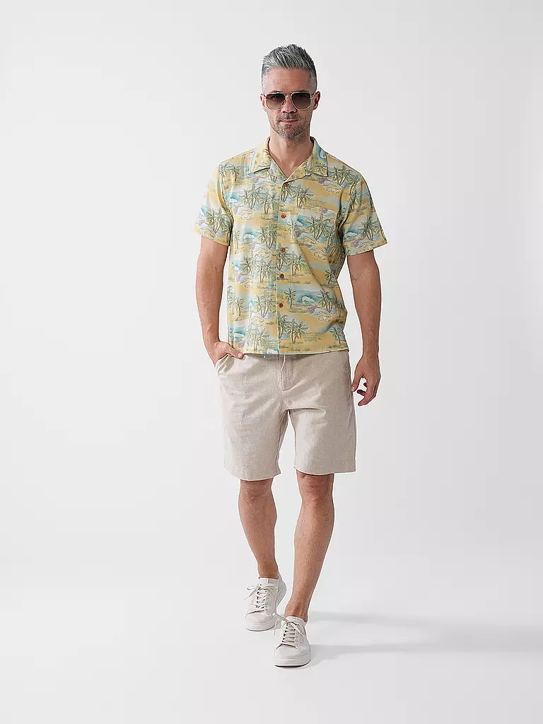 NUDIE JEANS | Hemd Regular Fit | gelb