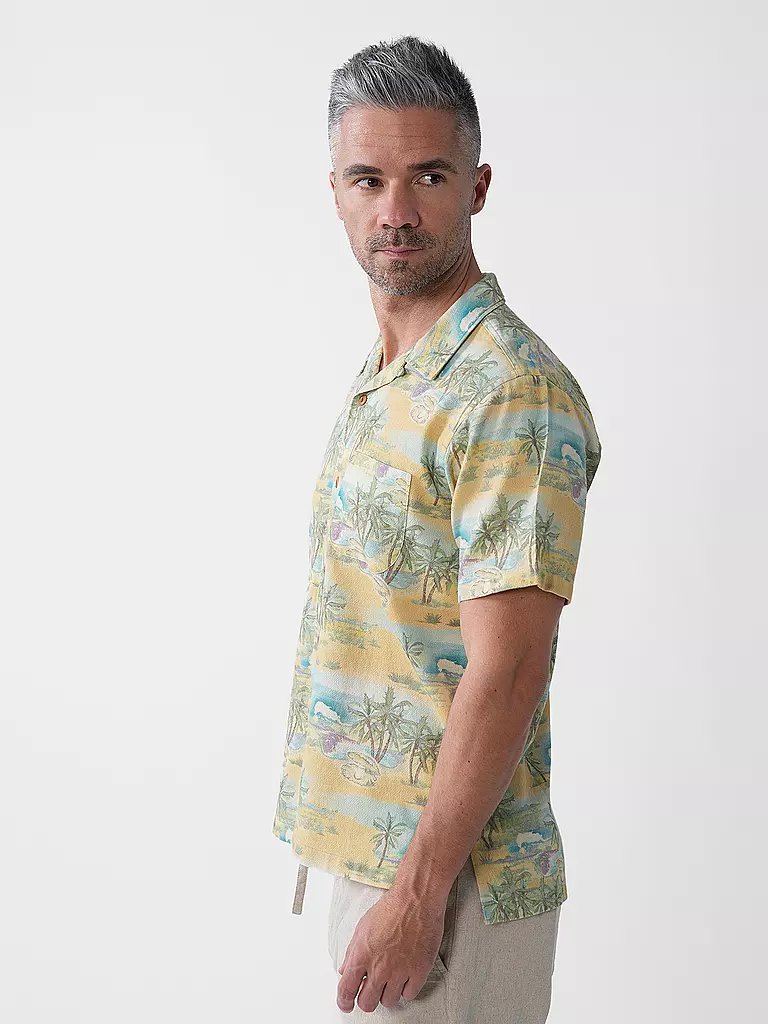 NUDIE JEANS | Hemd Regular Fit | gelb