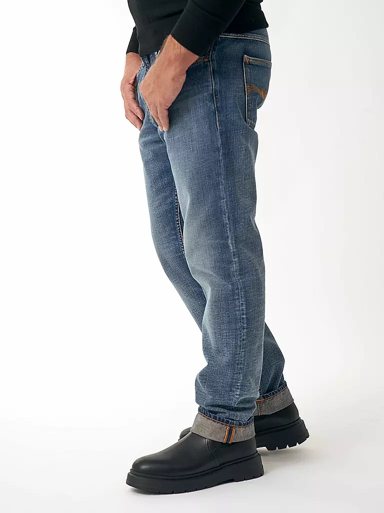 NUDIE JEANS | Jeans Gritty Jackson | blau